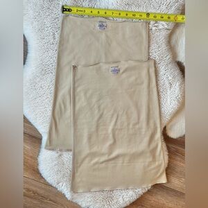 SPANX Tan Smoothing Half Slips Set of 2 M